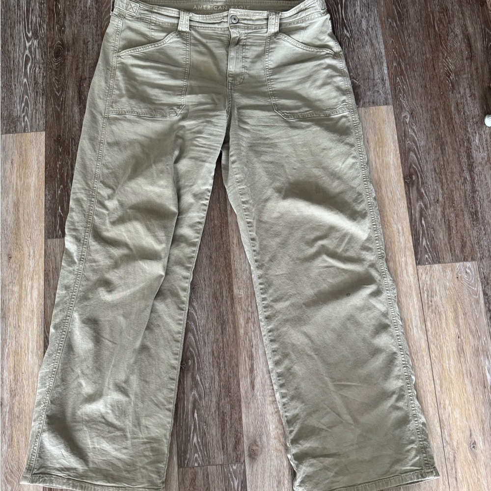 2 pairs American Eagle Outfitters Khaki pants